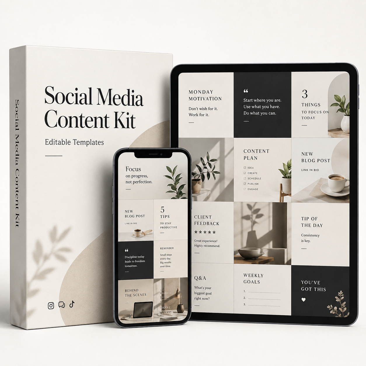 A collection of editorial visual notes